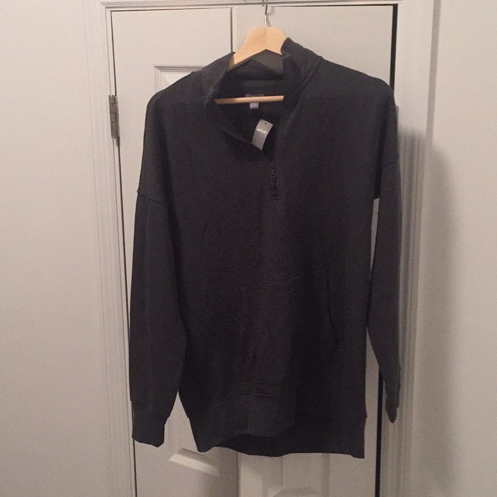 Aerie oversized sweater army green